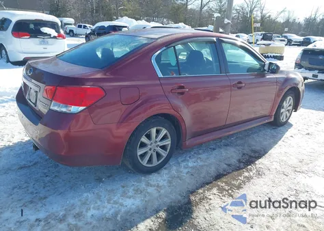 2011 Subaru Legacy 2.5I Premium из США, поврежденный, VIN 4S3BMBG62B3237691